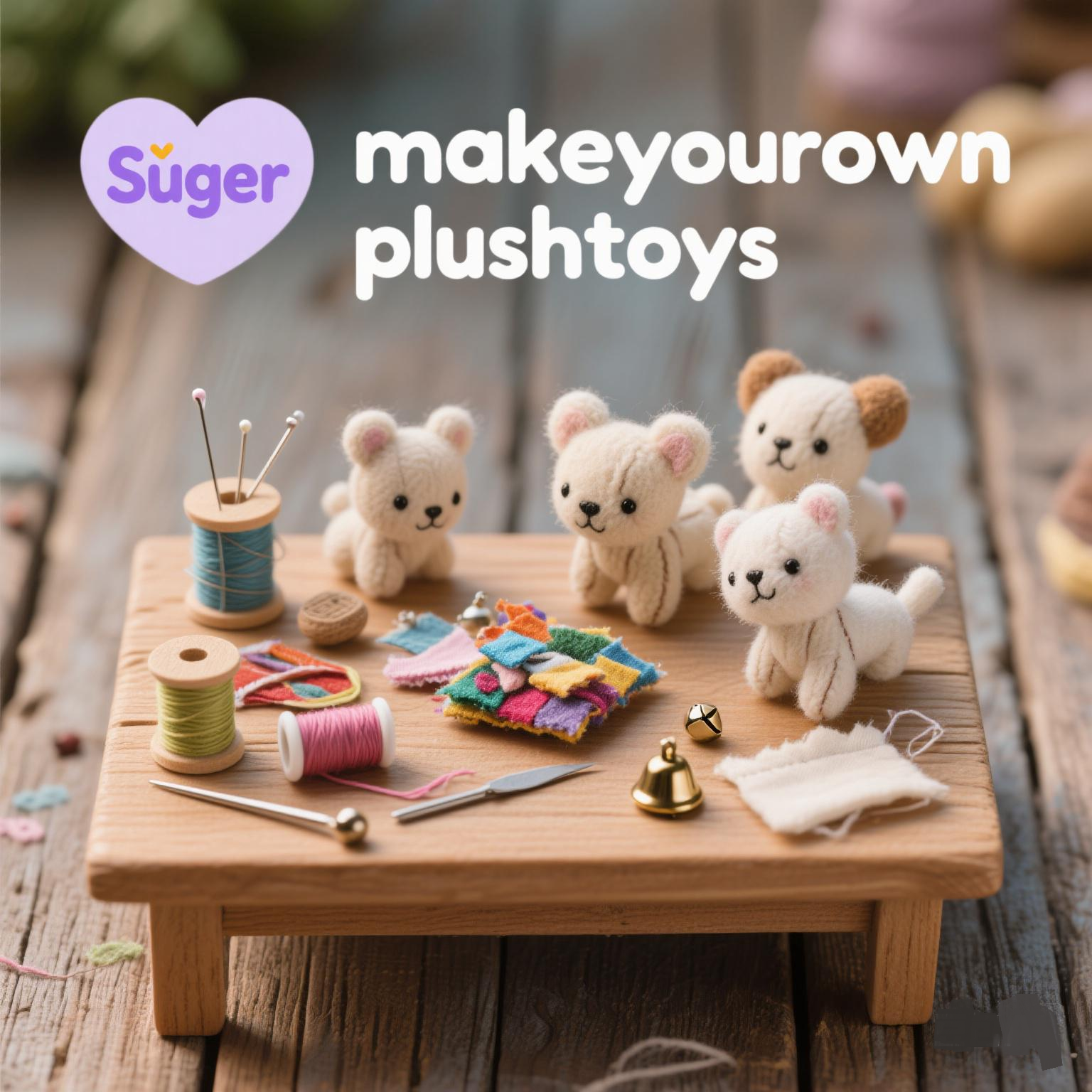 Créez vos propres peluches