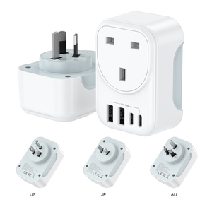 JP Socket Multi Adapter Converter Cargador de teléfono móvil Enchufe eléctrico Función de toma de corriente Control Toma de corriente Pared Usb - Product Image 1