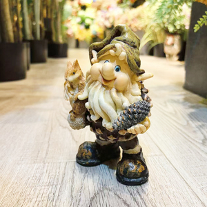 <strong>Dwarf</strong> Resin Crafts With Festive Atmosphere Pine Nuts Decorative Element Hand Painted Pendant Pattern&amp;Gifts - Product Image 3