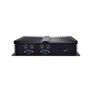Mini PC industrial de 12. ª generación N100 Core I3 I5 I7 2 Lan 6 Serial Com Ports 4 Rs485 Win-10 Win-11 Embedded Micro Pc