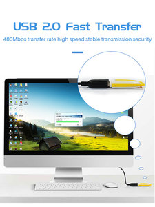 Focuses High Speed Black <strong>USB</strong> Printer Cable 2.0 <strong>USB</strong> Cable Extension a Male to a Female <strong>M</strong> <strong>F</strong> Extender Cord Data Cable - Product Image 4