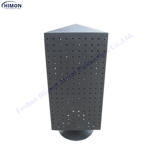 Negozio al dettaglio in metallo espositore girevole espositore 3 lati espositori rotanti rack Spinner Pegboard - Product Image 6