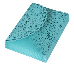 Özelleştirilmiş renkli düğün tatil tebrik ve doğum günü davetiye kartı sahipleri ofset baskı kağıdı malzeme - Product Image 1