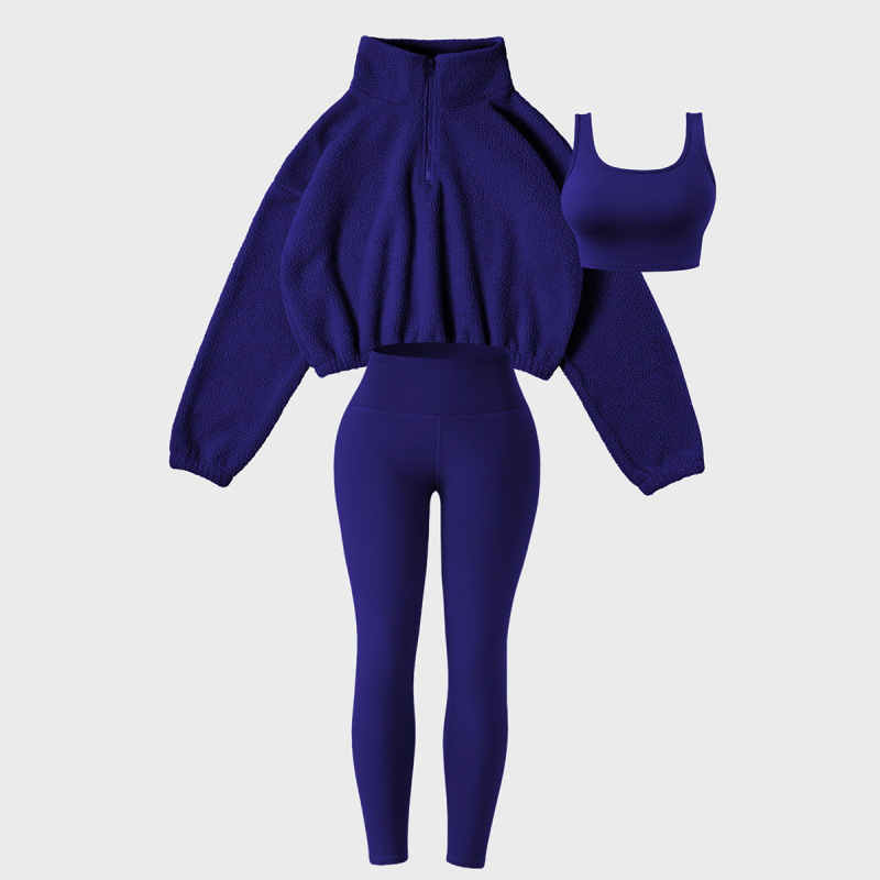 Navy blue three piece set
