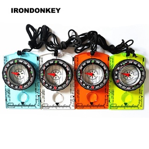 IRONDONKEY Outdoor Camping Acryl Wander kompass mit Map Scale Travel Multifunktion aler Vergrößerung spiegel kompass - Product Image 6