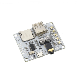 Amplificador Módulo Bluetooth Audio con tarjeta USB TF Decodificación de Audio Reproducción Preamplificador Salida Micrófono Electret