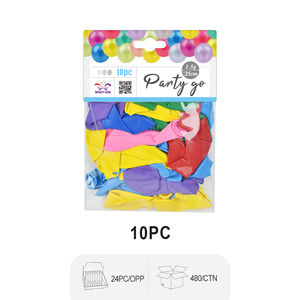 Abd stok 1.5G sedefli 25CM 10 adet kutlama festivalleri için karışık renk mat lateks balon Birthsday dekorasyon - Product Image 6