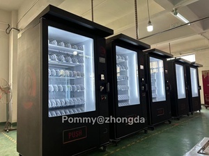 户外螺旋汽水自动售货机硬币钞票卡支付零食自动售货机 - Product Image 5
