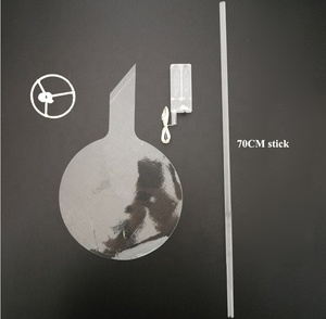 Toptan Tpu plastik LED BOBO balonlar parlayan işık şeffaf kabarcık led balon bobo balonlar led ışıkları ile - Product Image 4