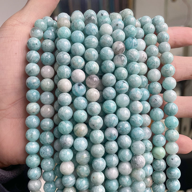 Peru Amazonite A Beads