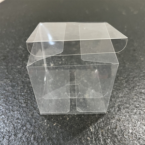 סיטונאי Custom אריזה לחיות מחמד PVC ברור תליית תצוגת קופסות שקוף פלסטיק קטן תיבת איפור מתנת אריזה