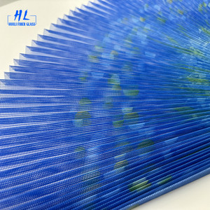 Red de pantalla de ventana plisada portátil con impresión personalizada/malla plisada libre de insectos y con propiedades anti-UV Impresión personalizada