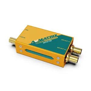 AVMATRIX SD1121 12G1 in 2 out SDIリピーターHD3G 6G4K信号分配器SDIビデオスプリッタースイッチャー - Product Image 4