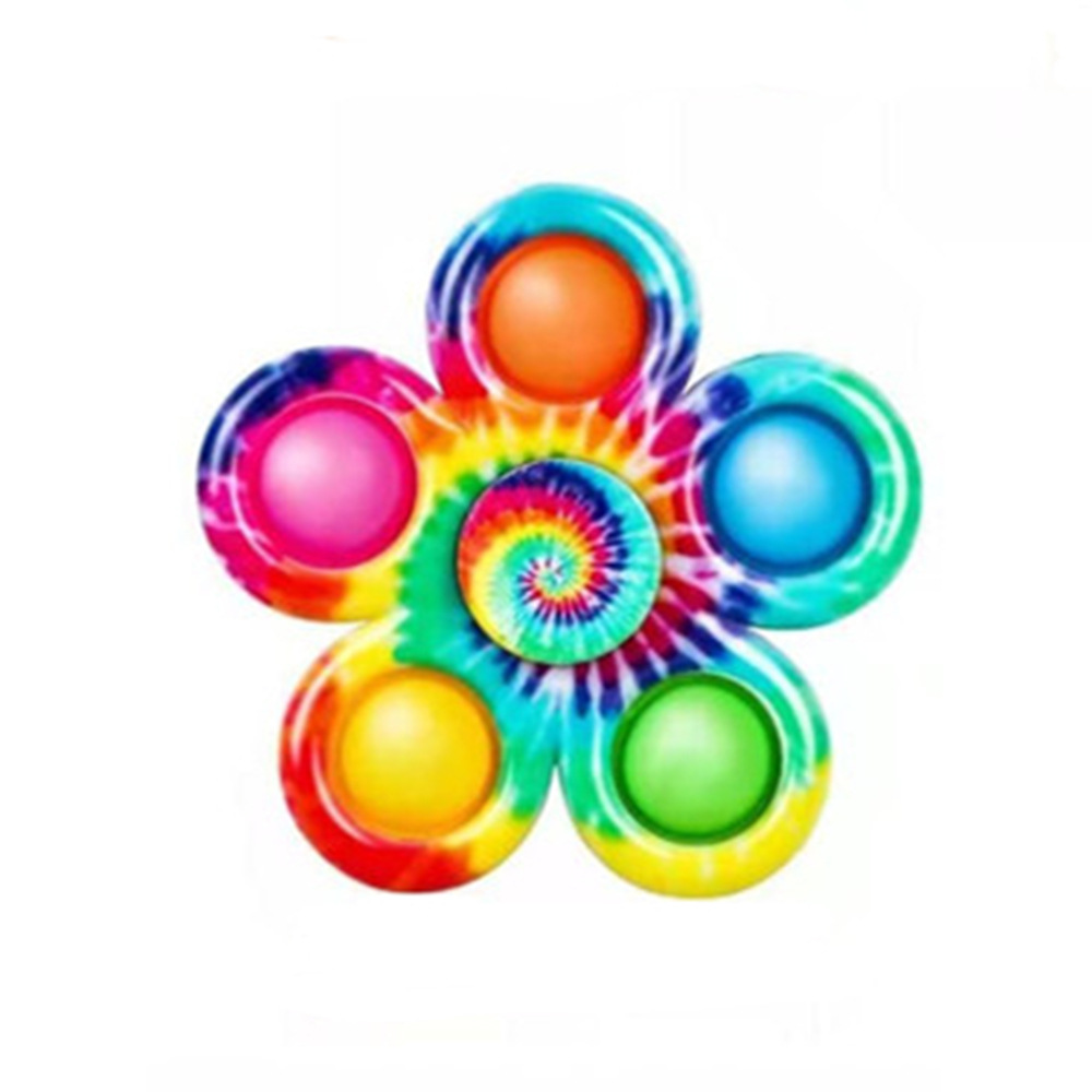 Boutique imprimé bulle arc-en-ciel à 5 doigts