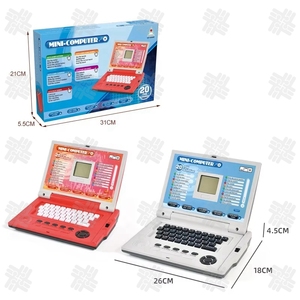 KW 20 Function Simulation Children English <strong>Language</strong> Early Educational Laptop Toy Kids <strong>Computer</strong> Toy With Led Display - Product Image 6