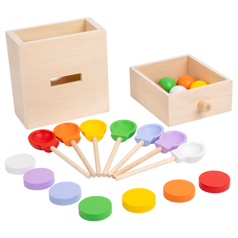 กล่องจัดระเบียบแยกสี