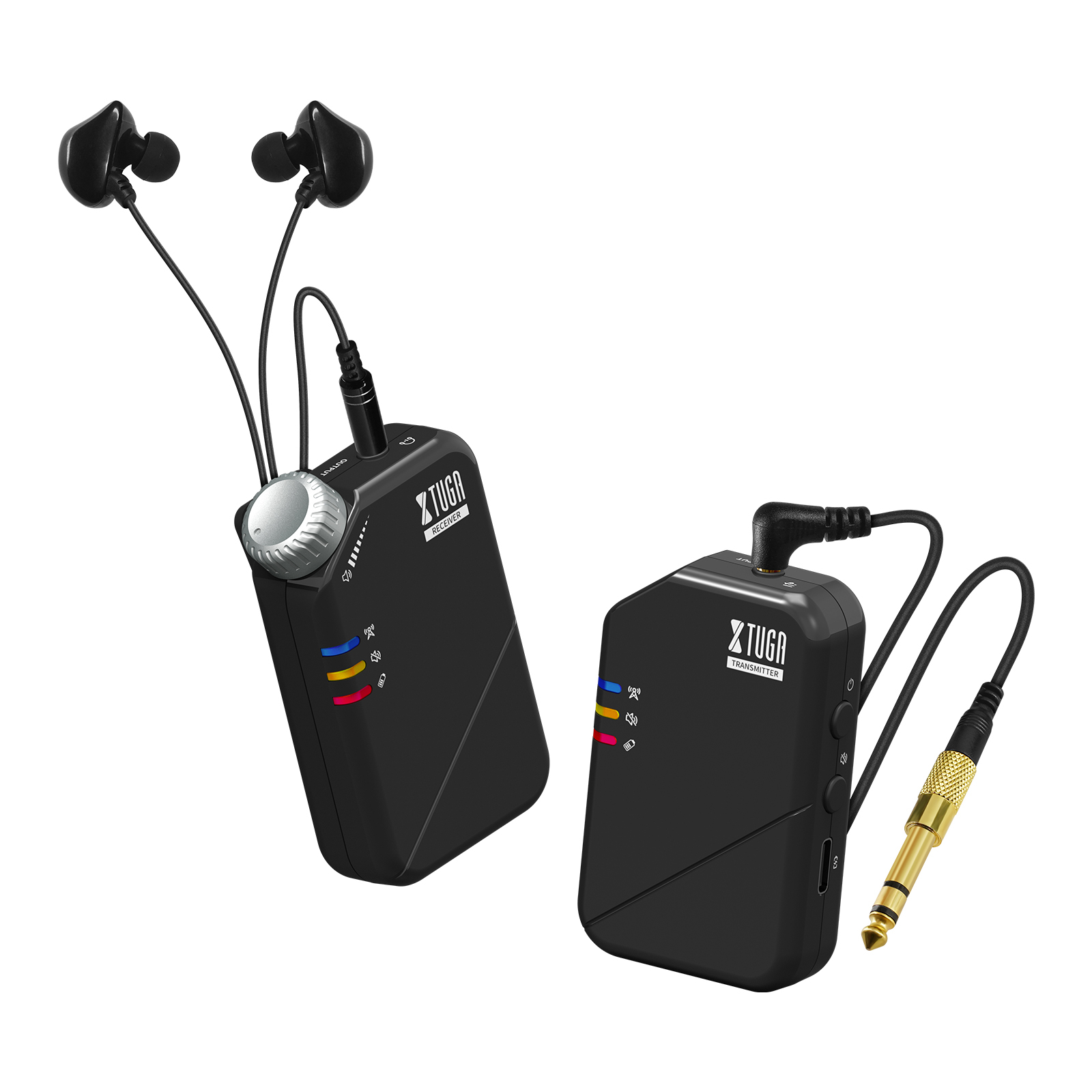Trasmettitore + ricevitore j02s nero