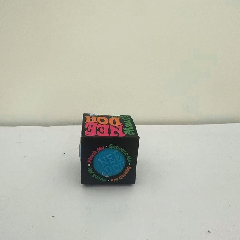 Small Ball Squishy Toy Popular NeeDoh (Blue)