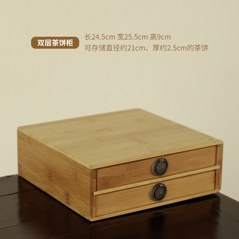 Gabinete para pastelitos de té de doble capa.