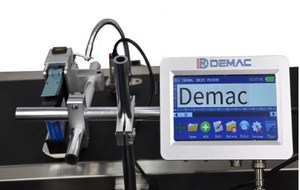 Macchina per la codifica a getto d'inchiostro Online DEMAC industria stampante a getto d'inchiostro batch QR codice data di scadenza carta scatola di cartone stampa - Product Image 2