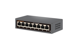 OEM 8 Port 10/100Mbps PoE-<span class=keywords><strong>Switch</strong></span> Metall gehäuse Desktop-Netzwerk-Switches Hub mit VLAN-Funktion Verwendetes Produkt auf Lager