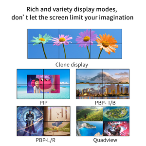 4K60 HDMI/DP вход двойной экран PIP/PBP профессиональный вращающийся Сращивание процессор для RS232 управления низким энергопотреблением FPGA архитектура - Product Image 5