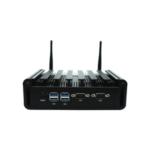 New 12th Gen N100 DP 2 HD 4K Display Fanless Mini PC DDR4 RAM WIN10 <strong>LINUX</strong> RS232 Industrial <strong>Desktop</strong> <strong>Computer</strong> US/EU/AU/CN Options - Product Image 1