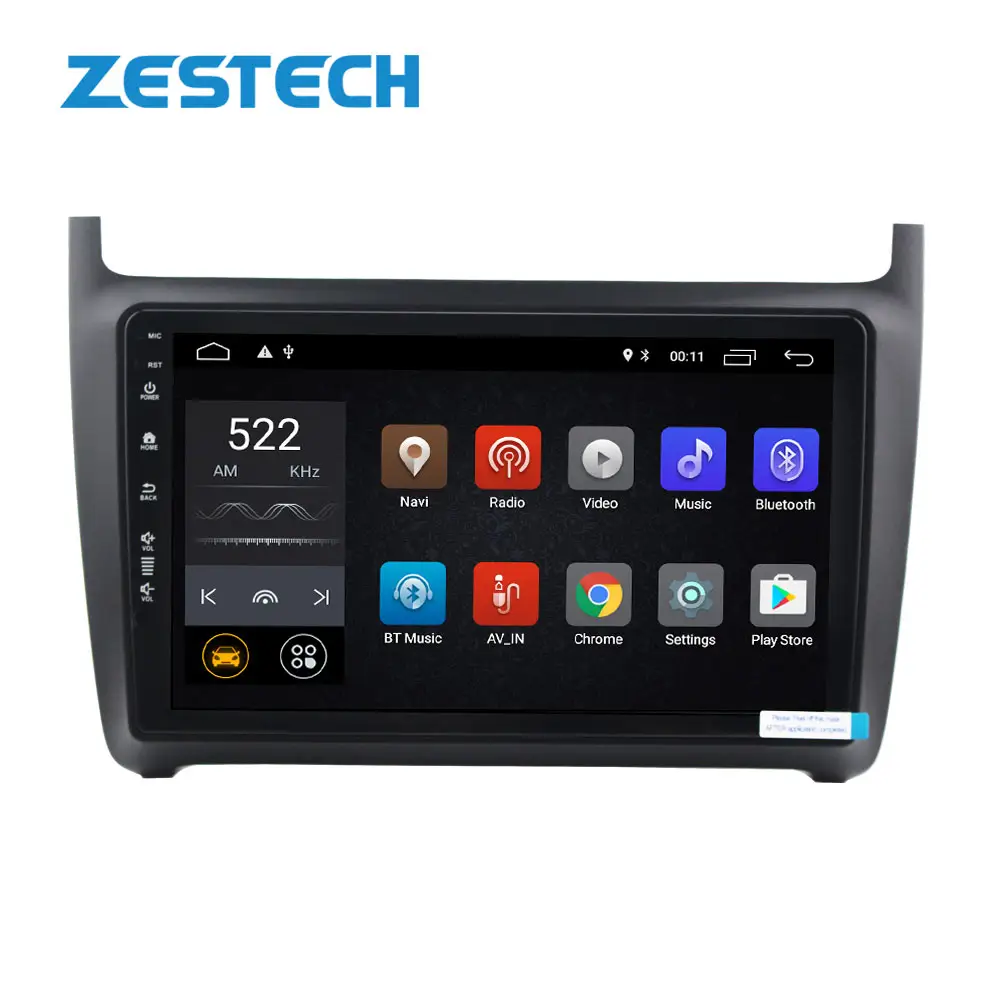 1280*720 IPS 8 + Controle de Voz 128GB Android Rádio Auto Carro DVD Player Para VW Volkswagen POLO sedan 5 2015-2020 Autoradio GPS