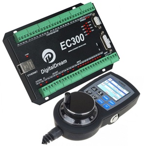 <strong>CNC</strong> Motion Control Card EC300 3/4/5/6 Axis Mach3 Controller Board Kit for Mach3 <strong>Software</strong> With NVMPG Display &amp; <strong>CNC</strong> Handwheel