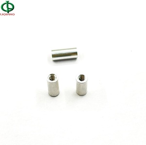 Custom Non-standard Aluminum Round Cylindrical <strong>Coupling</strong> Nuts 4#-40 <strong>M3</strong> Thread Anodized Finish Nut - Product Image 5