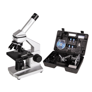 Ocular óptico portátil HD 64X-640X STEM Digital de Campo Amplio 10X oculares para microscopio de Educación de laboratorio de estudiantes - Product Image 1