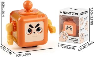 坐立不安机器人立方体坐立不安玩具，魔方压力和焦虑缓解玩具 - Product Image 2