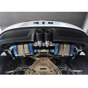 หัวท่อไอเสียไทเทเนียมสำหรับ Porsche 718 Cayman/ Boxster 982 2.0T 2.5T - Product Image 5