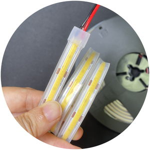 3000k 4000k 6000k กันน้ํากลางแจ้ง IP67 IP65 ตัด 10 วัตต์/เมตร DC12V DC24V 480LEDS/M COB ไฟ LED Strip - Product Image 3