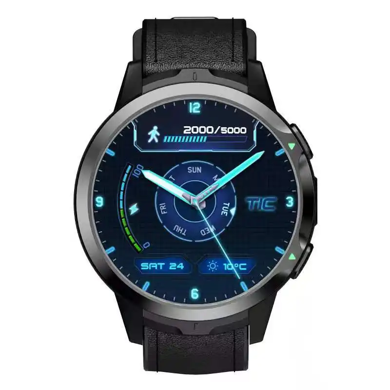 Lemfo-montre connectée Smart Watch OEM, Smartwatch, avec GPS, carte SIM 4G, batterie 900mAh, appels, 16 go/32 go/64 go, téléchargement via application, version internationale