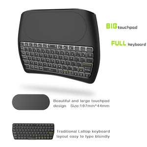 <strong>Mini</strong> 2.4G USB Wireless <strong>Mini</strong> <strong>Keyboard</strong> with <strong>Touchpad</strong> Air Mouse Remote Control