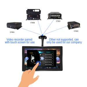 Pantalla táctil de 10,1 pulgadas Uso de entrada de video de 2 canales para monitor de autobús de camión Monitor automático - Product Image 2