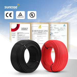 Suntree Pv 4mm2 bağlantı kabloları 6/10/16mm2 kalaylı bakır tek çekirdekli elektrik kablolama 600v 1000v - Product Image 2