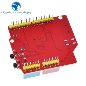 TZT VS1053 VS1053B Stereo Audio lettore MP3 scudo modulo di sviluppo della scheda di decodifica con Slot per schede TF per Arduino UNO R3