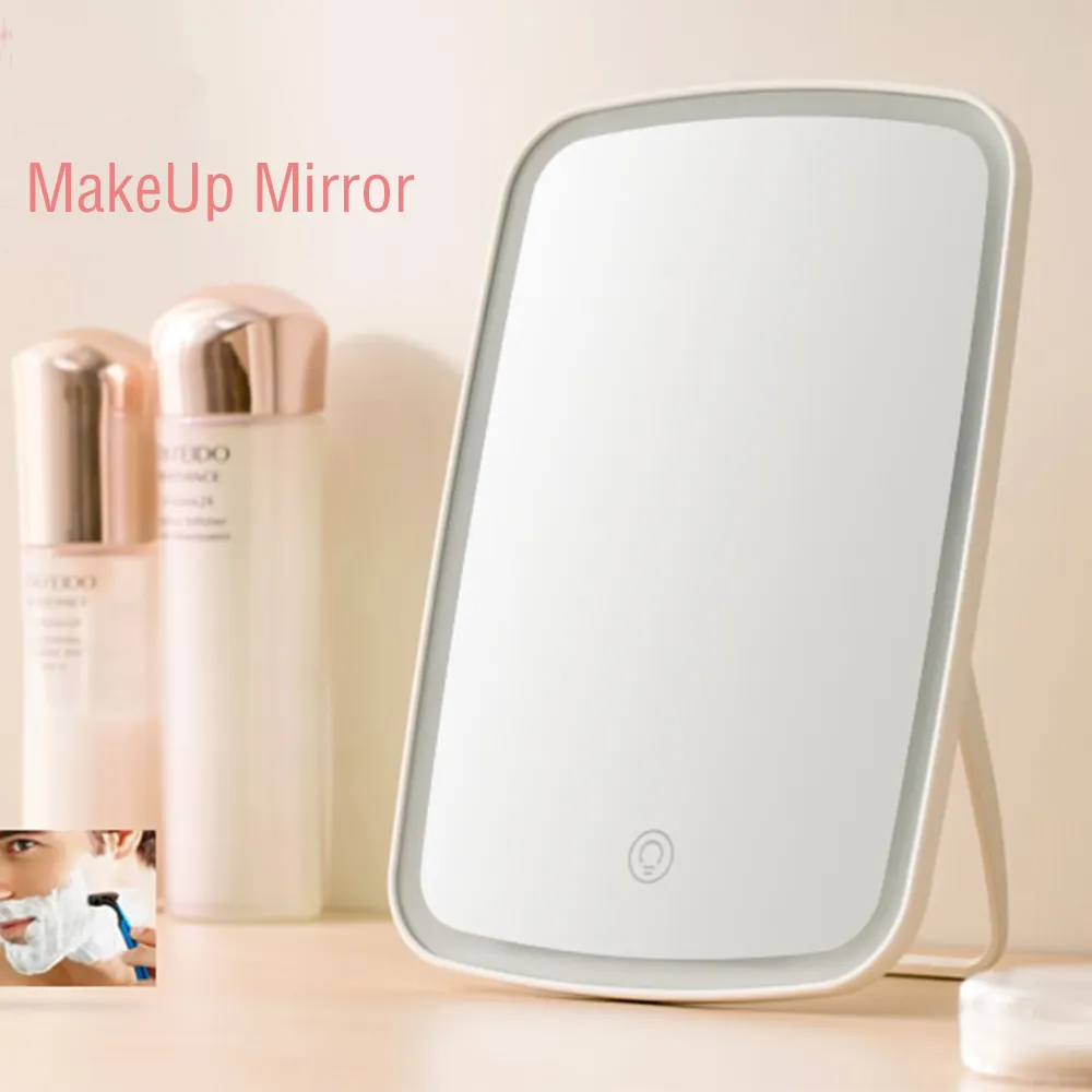 Xiaomi mijia Jordan & Judy — lampe de miroir Portable, avec batterie Rechargeable USB, pour miroir de maquillage de bureau, écran tactile