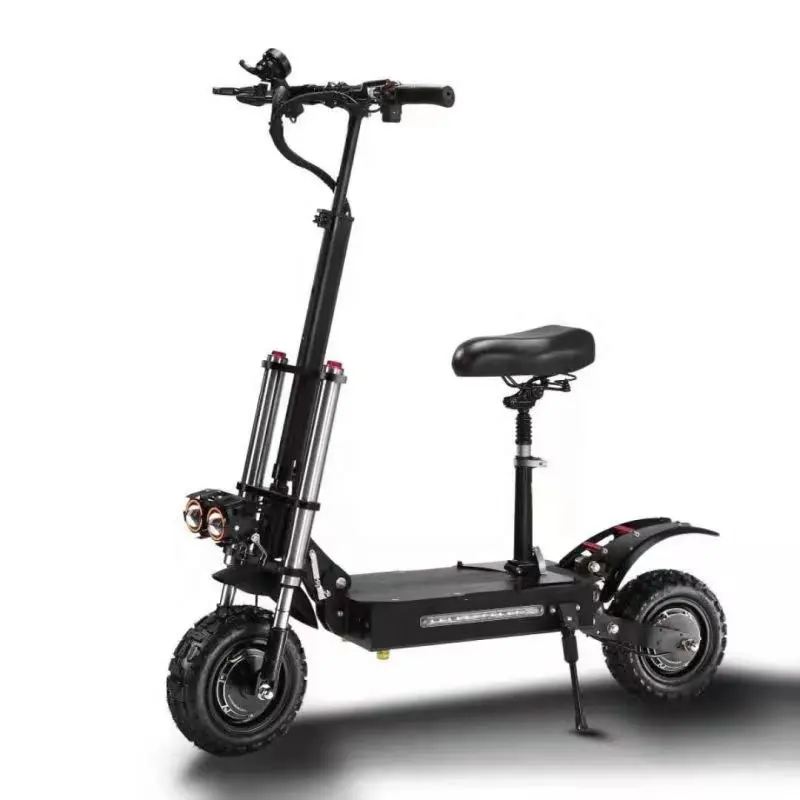 Satılık 3000w çift motorlu off road elektrikli scooter hızlı hızlı elektrikli bisiklet