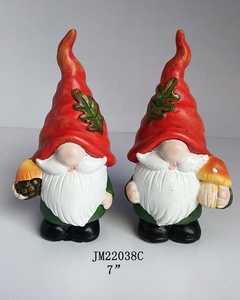 Noel hediyesi bahçe Gnome çim süsler Gnomes reçine heykelcik bahçe dekor heykeli cüceler