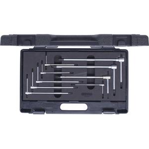 KS เครื่องมือ3ทาง T-Handle ชุดประแจ Torx 9ชิ้น
