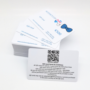 KOSTUMPRIZISIERTE PVC-Geschenkkarte MIT UNIKEM Code OR BARCODE - Product Image 5