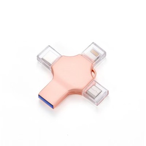 128gb OTG 3合1 iPhone u盘32GB笔式硬盘3.0 Cle u盘64gb适用于iPhone/安卓 - Product Image 3