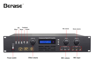 Amplificador de potencia profesional Amplificador de audio Amplificador de sonido Karaoke Audio - Product Image 4