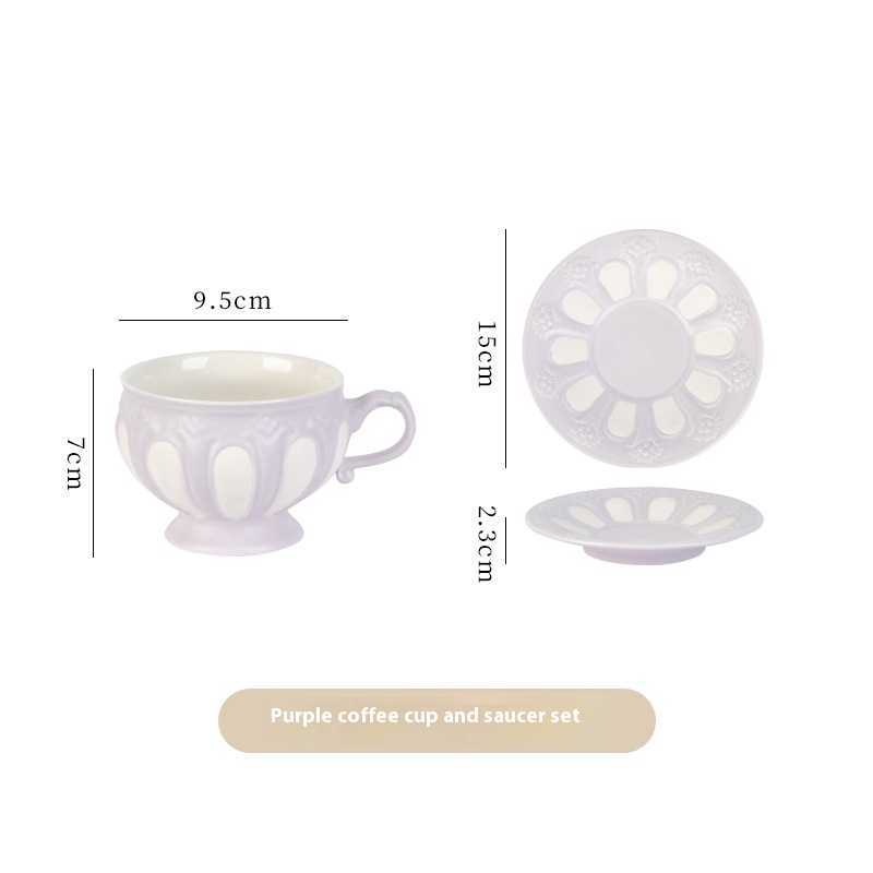 Púrpura (tazas y platillos)
