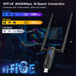 EDUP EP-AX1672 AX3000 USB 3.0无线Wifi 6 Wifi 6E适配器802.11g高功率无线USB适配器，带芯片组MT7621A - Product Image 3