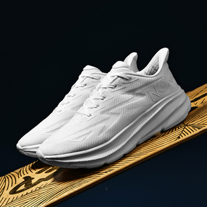 Sıcak satış Hokas özel Sneakers kadın erkek nefes koşu ayakkabıları kauçuk EVA örgü tabanlık ile sonbahar Trail koşu için