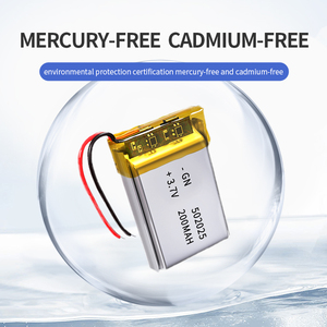 Wholesale Pin Sạc Lipo 502025 Pin Li-polymer 3.7V Pin <span class=keywords><strong>Lithium</strong></span> Polymer 200Mah 502025 - Product Image 3